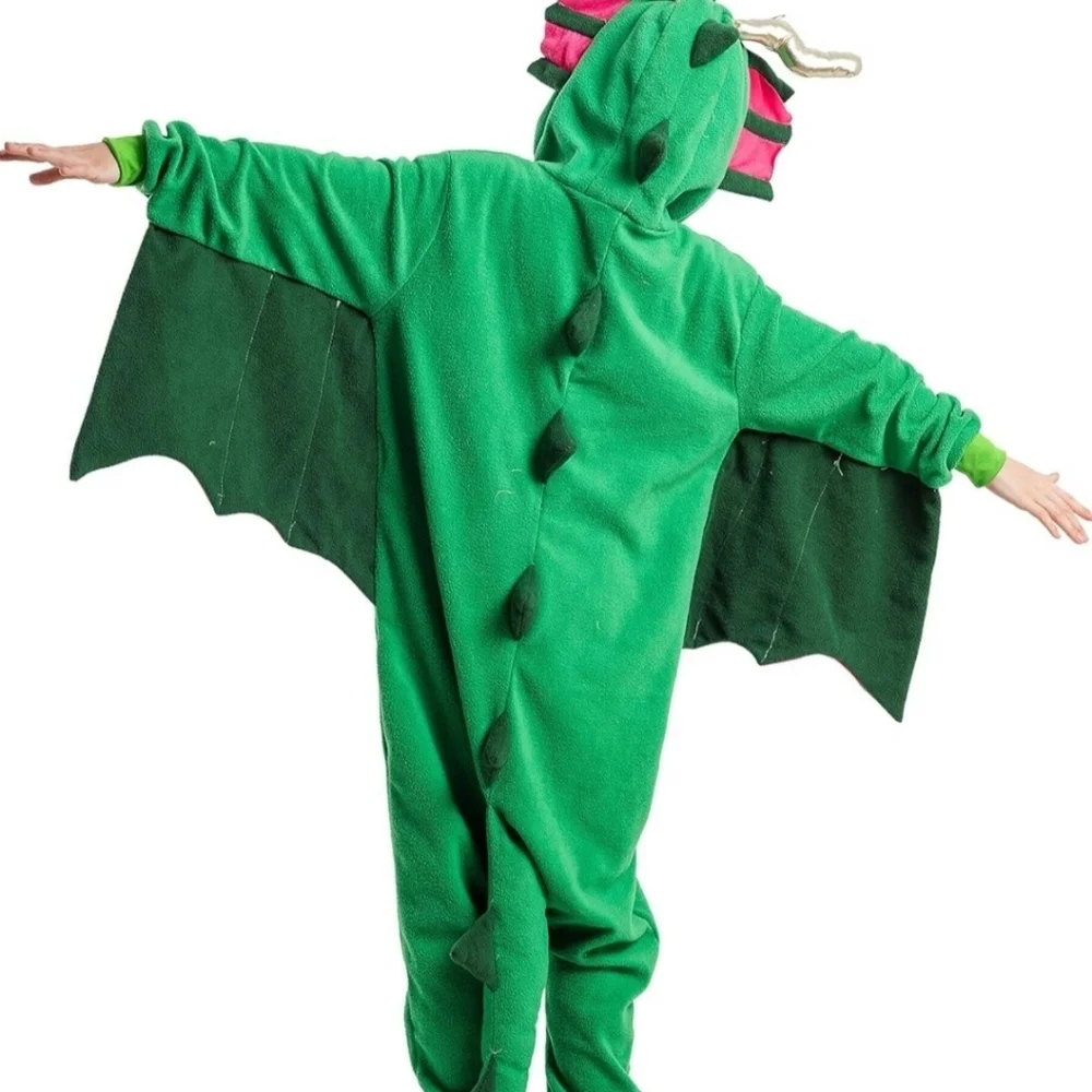 Green Dragon Kids Costume Size L